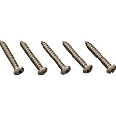 Screw, 5 Pack, Pentair Letro JV105 Cleaner, Deflector 87-104-1534